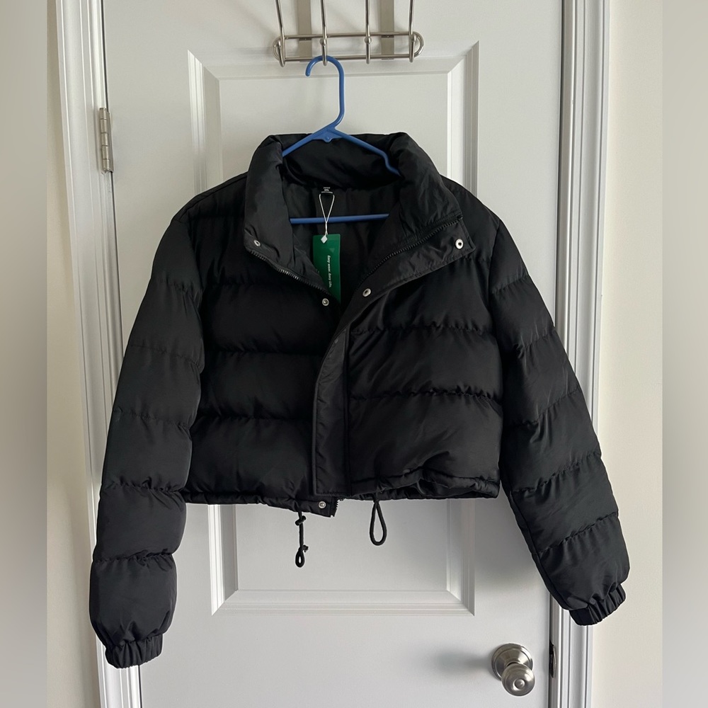 Puffer black jacket